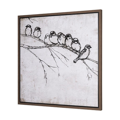 Mercana - Waiting for spring I by Mercana Studio a Hand Embellished Textured Framed Canvas - 102589-FL view 2