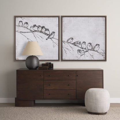 Mercana - Waiting for spring I by Mercana Studio a Hand Embellished Textured Framed Canvas - 102589-FL view 8