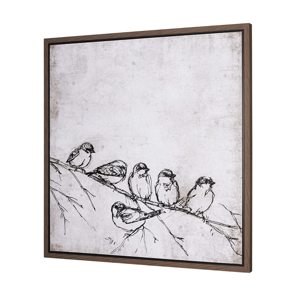 Mercana - Waiting for spring II by Mercana Studio a Hand Embellished Textured Framed Canvas - 102590-FL view 2