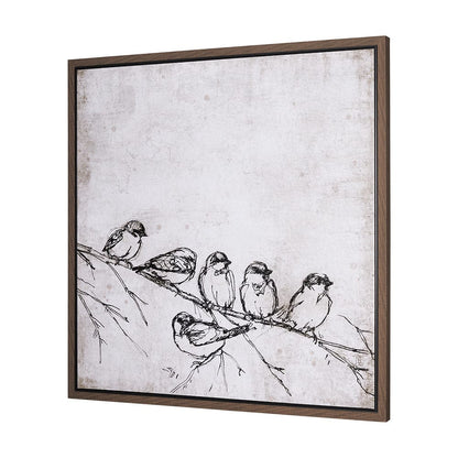 Mercana - Waiting for spring II by Mercana Studio a Hand Embellished Textured Framed Canvas - 102590-FL view 2