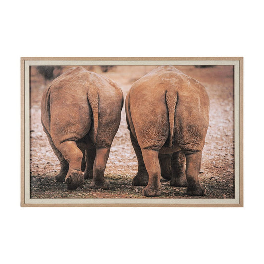 Mercana - Walking Away by Mercana Studio a Hand Embellished Textured Framed Art Print Matted under Glass - 15022 view 1