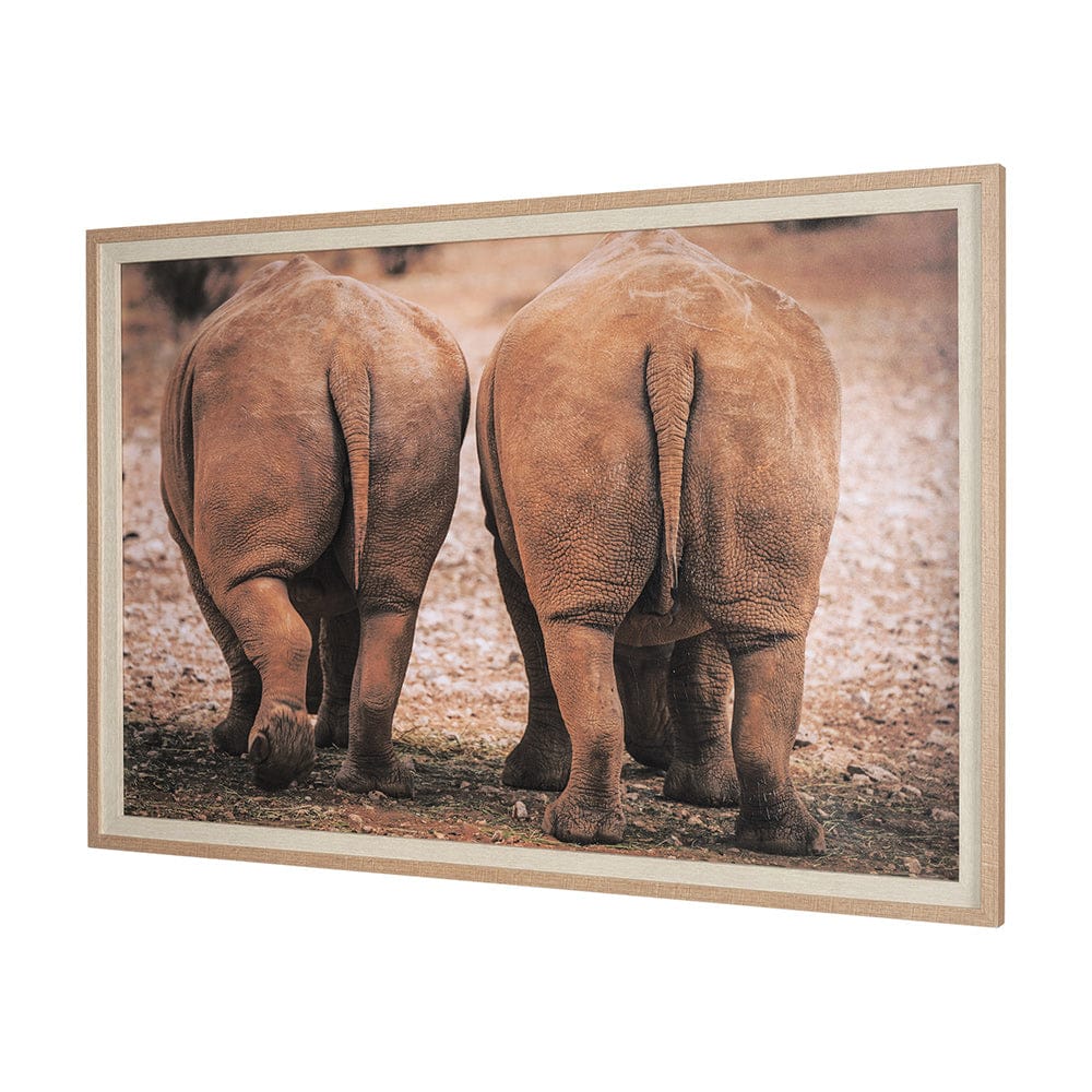 Mercana - Walking Away by Mercana Studio a Hand Embellished Textured Framed Art Print Matted under Glass - 15022 view 2