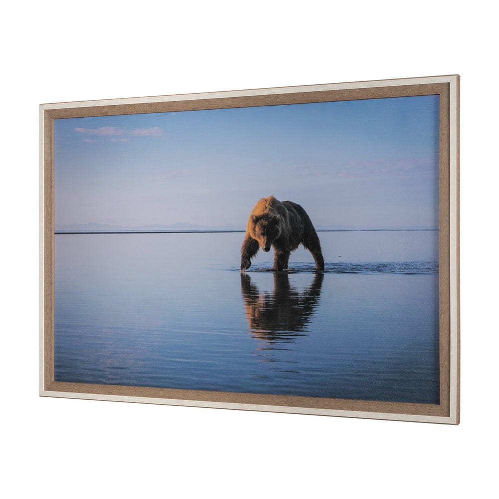 Mercana - Walking my Walk by Mercana Studio a Hand Embellished Textured Framed Art Print Matted under Glass - 15019 view 2