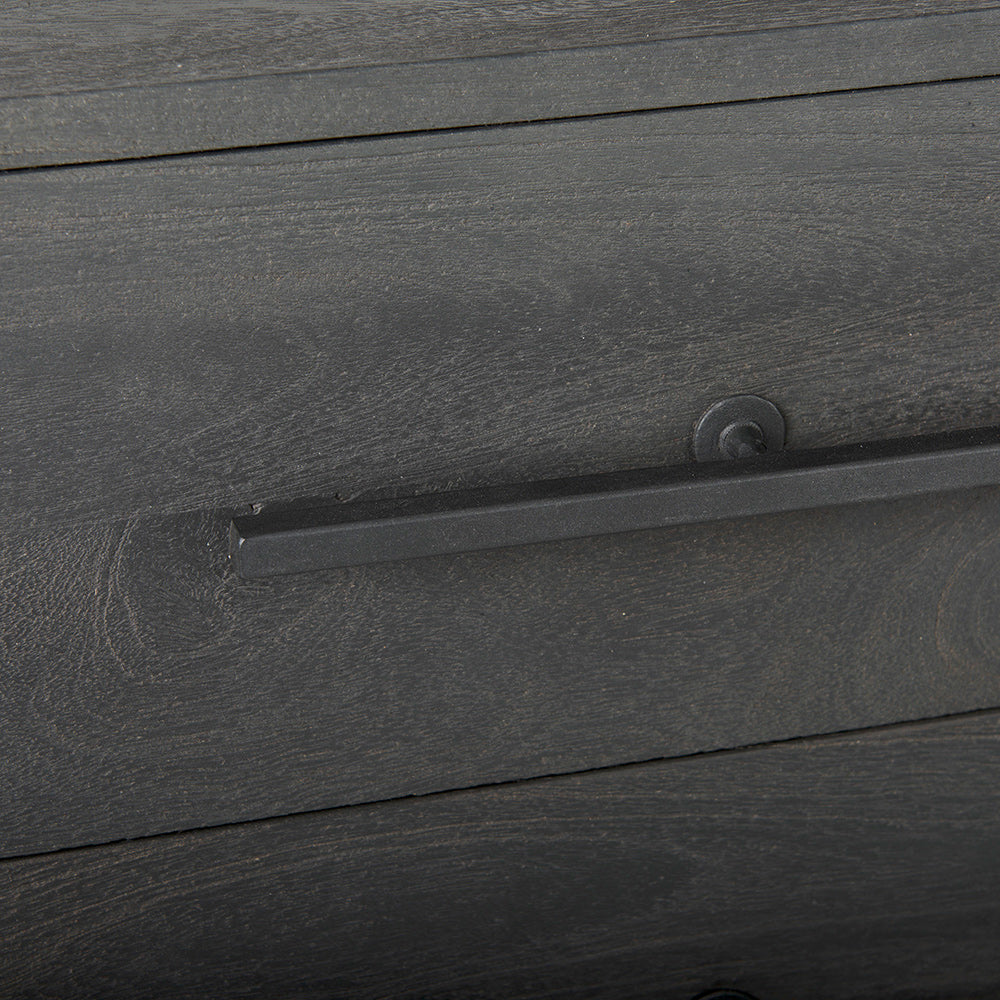 Mercana - Ward 34L x 18W Brown Wood and Iron 3 Drawer Accent Cabinet - 67826 view 9