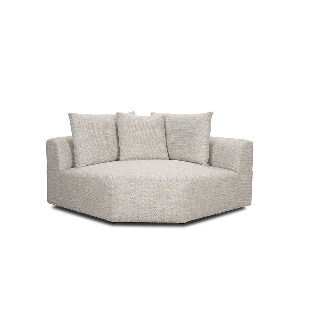 Mercana - Warner Gray 3 Piece Sofa Set w/Corner Piece - 71030-D view 4