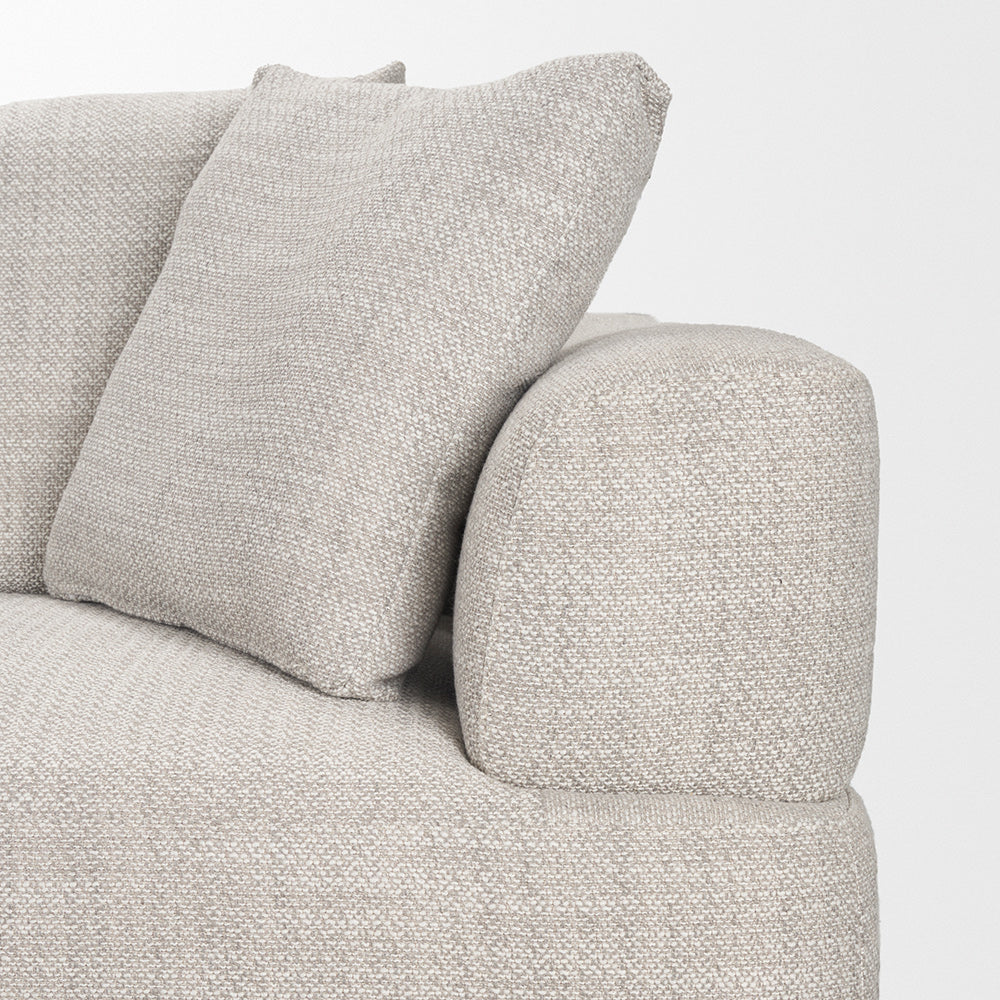 Mercana - Warner Gray 3 Piece Sofa Set w/Corner Piece - 71030-D view 6