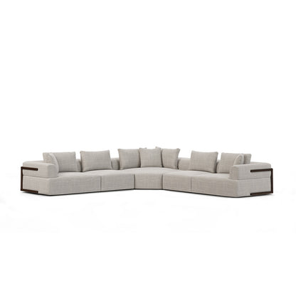 Mercana - Warner Gray 3 Piece Sofa Set w/Corner Piece - 71030-F view 1