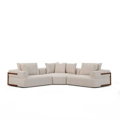 Mercana - Warner Oatmeal 3 Piece Sofa Set W/Corner Piece - 71025-C view 1