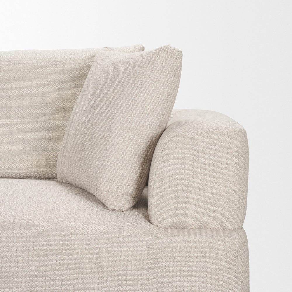Mercana - Warner Oatmeal 3 Piece Sofa Set W/Corner Piece - 71025-C view 6