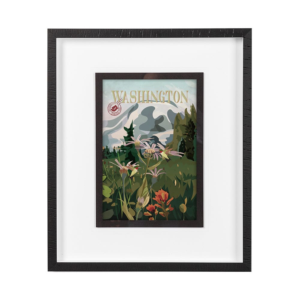 Mercana - Washington Go USA M by Mercana Studio a Framed Art Print Matted under Glass - 13584 view 1