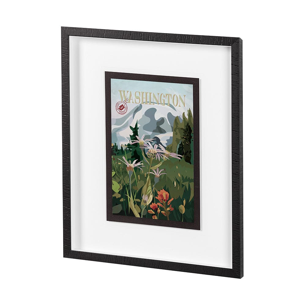 Mercana - Washington Go USA M by Mercana Studio a Framed Art Print Matted under Glass - 13584 view 2