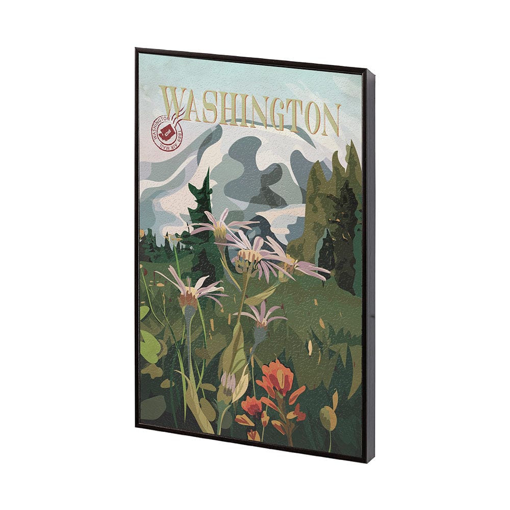 Mercana - Washington Go USA SM by Mercana Studio a Hand Embellished Decograph Framed Art Print - 13708 view 2