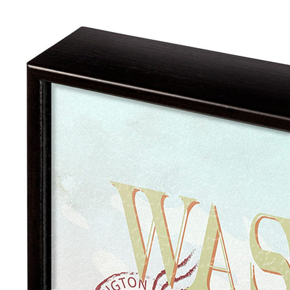 Mercana - Washington Go USA SM by Mercana Studio a Hand Embellished Decograph Framed Art Print - 13708 view 4