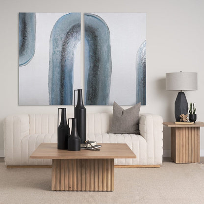 Mercana - Water Arch Brown I by Mercana Studio a Hand Embellished Textured Canvas - 102096-L view 9