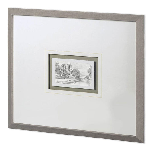 Mercana - Water Side I by PanPan a Framed Art Print Matted under Glass - 11610 view 1