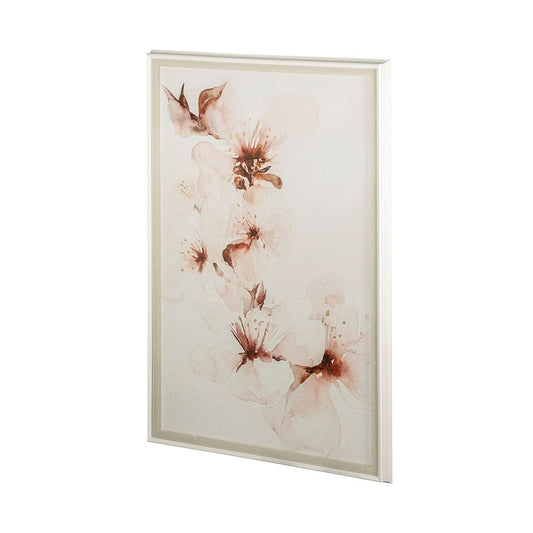 Mercana - Watercolor Blossoms II by PI Studio a Hand Embellished Textured Framed Art Print Matted under Glass - 12893 view 1