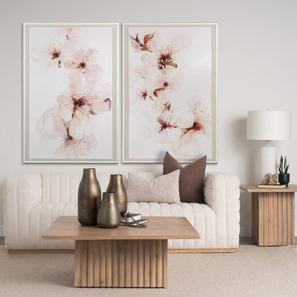 Mercana - Watercolor Blossoms II by PI Studio a Hand Embellished Textured Framed Art Print Matted under Glass - 12893 view 6