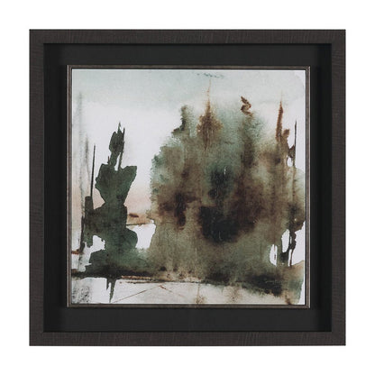 Mercana - Watercolor Dreamscape IV by Mercana Studio a Hand Embellished Framed Watercolor Art Print under Glas - 15855 view 1