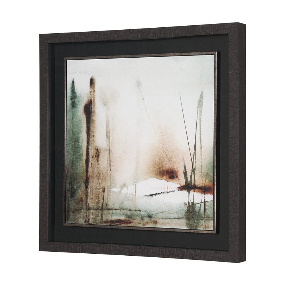 Mercana - Watercolor Dreamscape VI by Mercana Studio a Hand Embellished Framed Watercolor Art Print under Glas - 15857 view 2