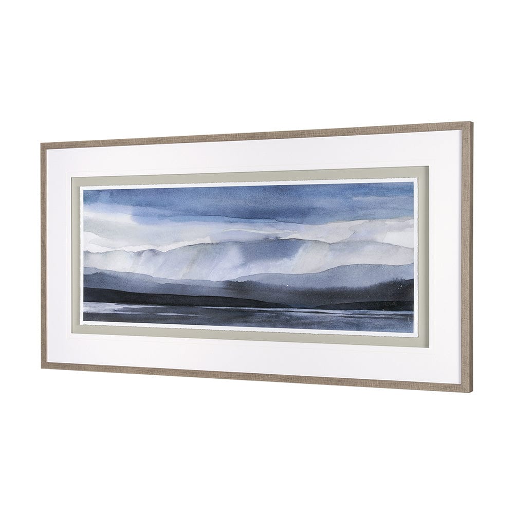 Mercana - Watercolor Sketch I by Mercana Studio Hand Embelished Textured Framed Art Print Matted under Glass - 14965 view 2