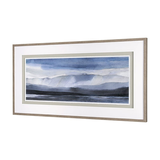 Mercana - Watercolor Sketch I by Mercana Studio Hand Embelished Textured Framed Art Print Matted under Glass - 14965 view 2
