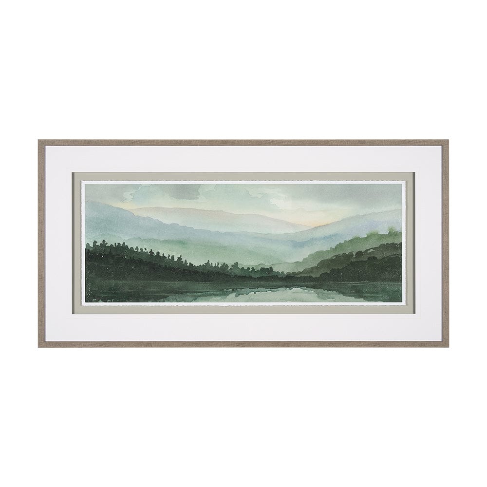Mercana - Watercolor Sketch II by Mercana Studio Hand Embellished Textured Framed Art Print Matted under Glass - 14966 view 1