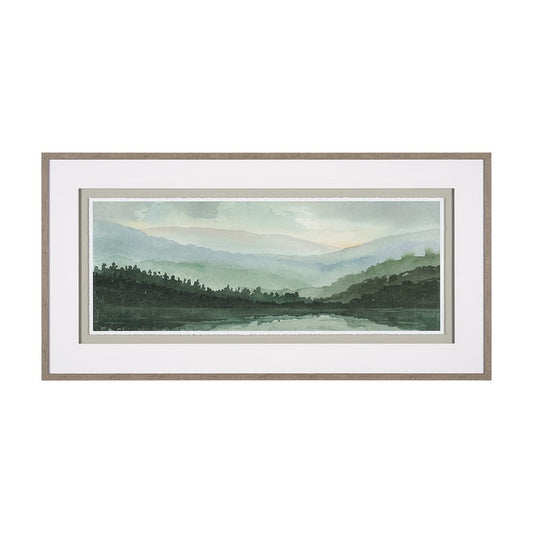 Mercana - Watercolor Sketch II by Mercana Studio Hand Embellished Textured Framed Art Print Matted under Glass - 14966 view 1