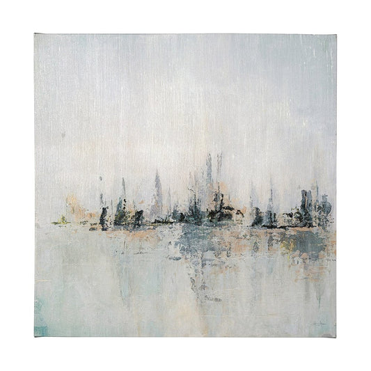 Mercana - Waterfront I by Jonathan Klassen a Hand Embellished Textured Canvas - 101855-L view 1