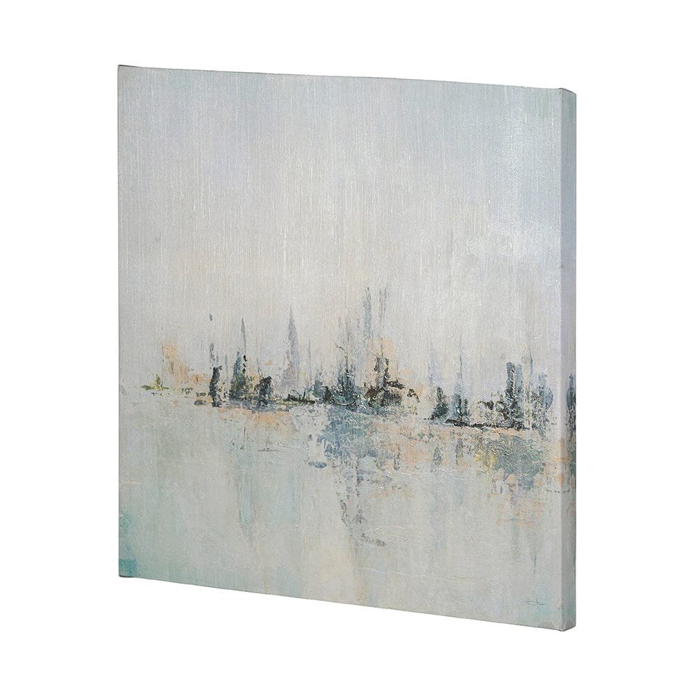 Mercana - Waterfront I by Jonathan Klassen a Hand Embellished Textured Canvas - 101855-L view 2