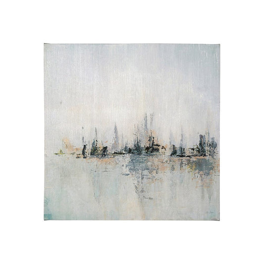 Mercana - Waterfront I by Jonathan Klassen a Hand Embellished Textured Canvas - 101855-S view 1