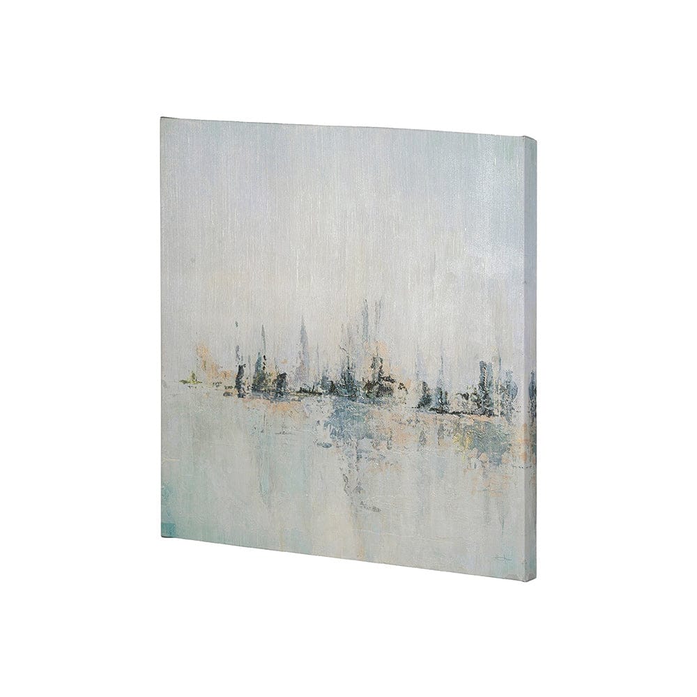 Mercana - Waterfront I by Jonathan Klassen a Hand Embellished Textured Canvas - 101855-S view 2