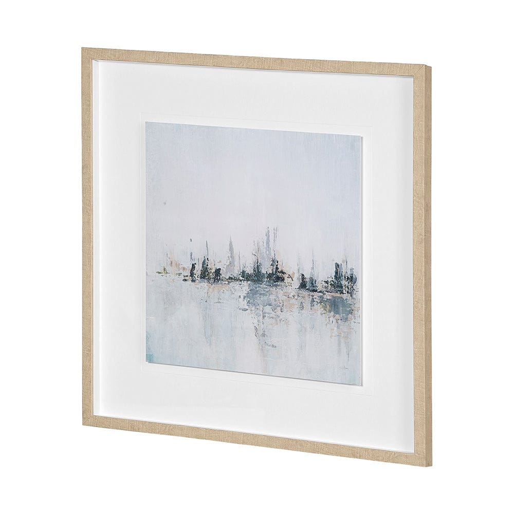 Mercana - Waterfront I by Jonathan Klassen a Hand Embellished Textured Framed Art Print Matted under Glass - 13508 view 2