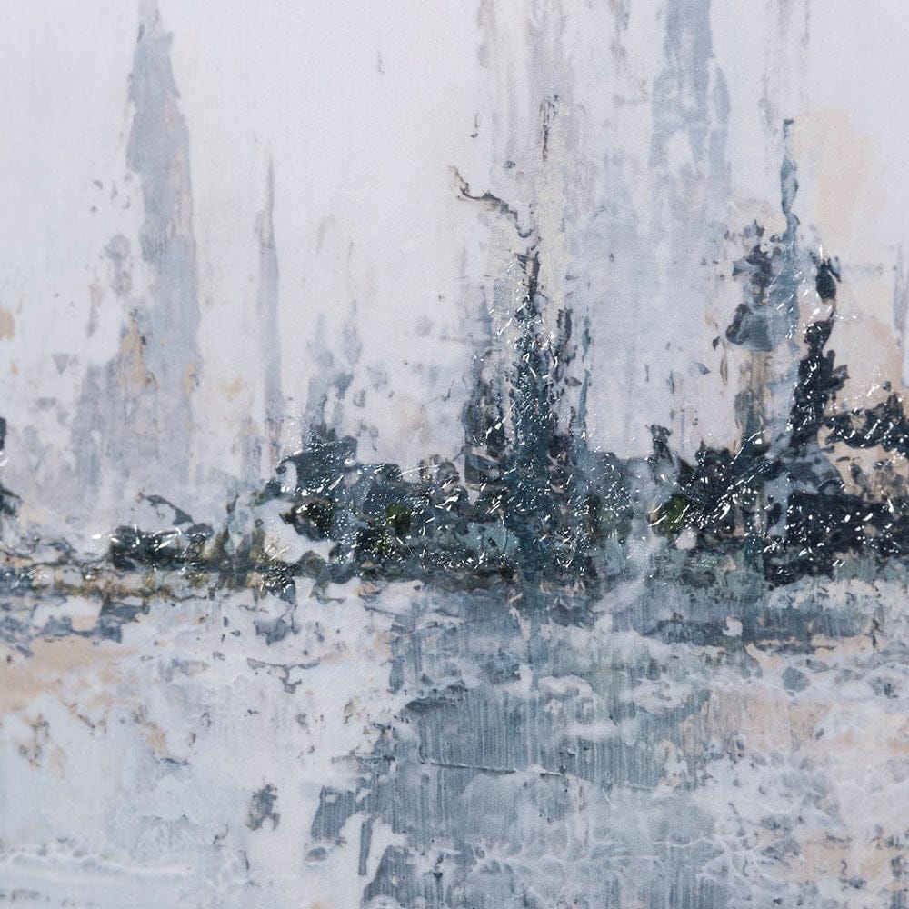 Mercana - Waterfront I by Jonathan Klassen a Hand Embellished Textured Framed Art Print Matted under Glass - 13508 view 7