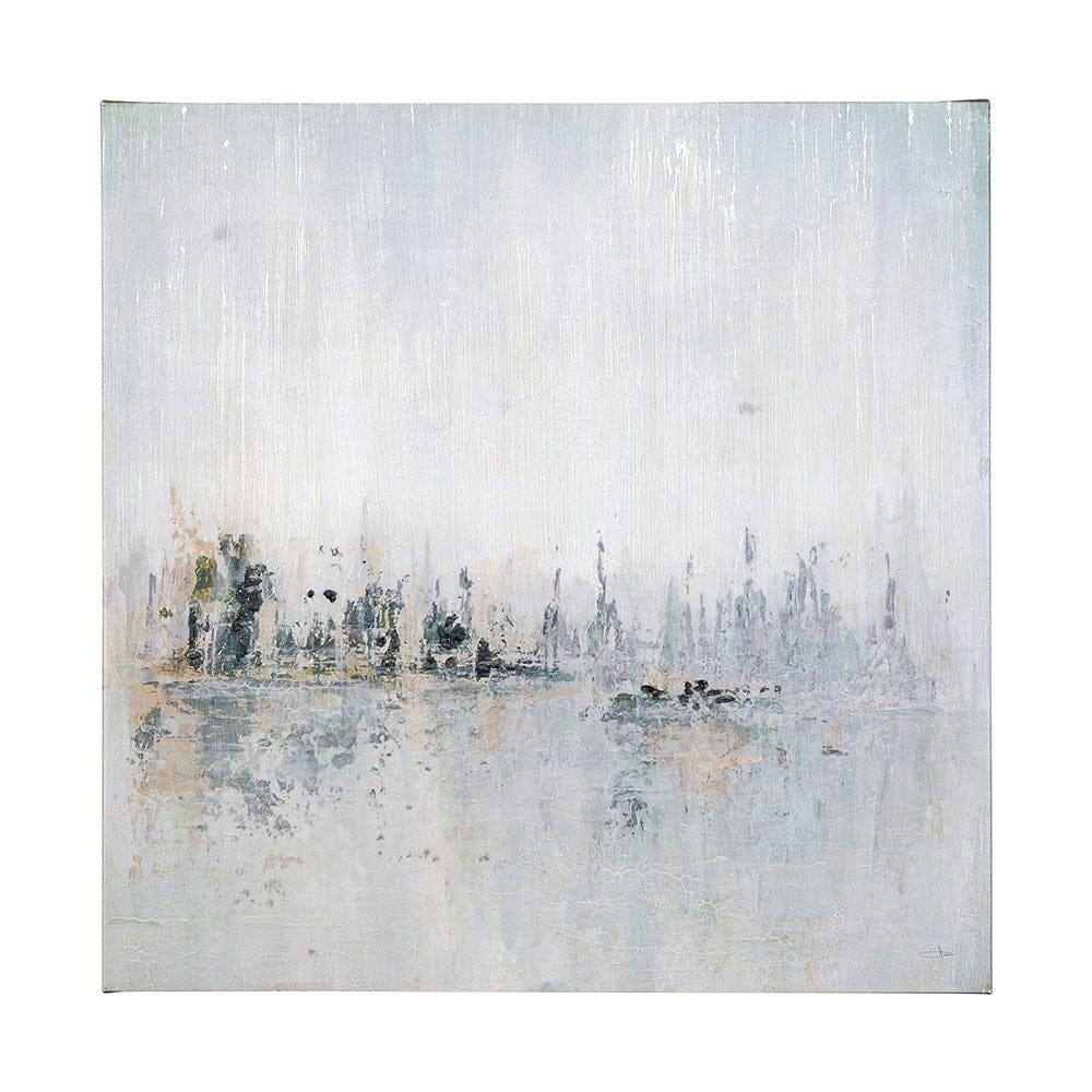 Mercana - Waterfront II by Jonathan Klassen a Hand Embellished Textured Canvas - 101856-L view 1