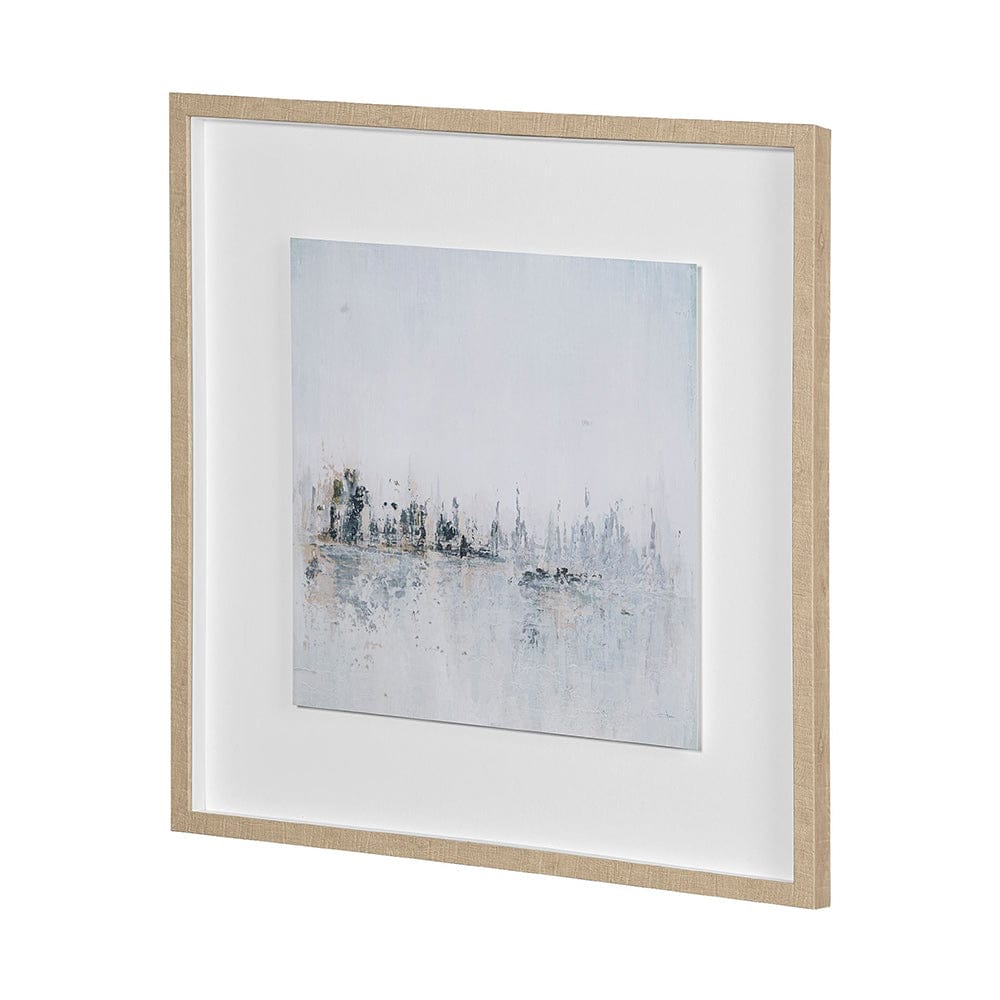 Mercana - Waterfront II by Jonathan Klassen a Hand Embellished Textured Framed Art Print Matted under Glass - 13509 view 2
