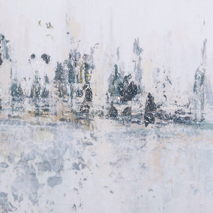 Mercana - Waterfront II by Jonathan Klassen a Hand Embellished Textured Framed Art Print Matted under Glass - 13509 view 7