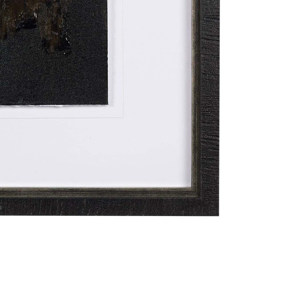 Mercana - Water's Reflection-L by Chad Mackay a Hand Embellished Textured Framed Art Print Matted under Glass - 14884 view 3