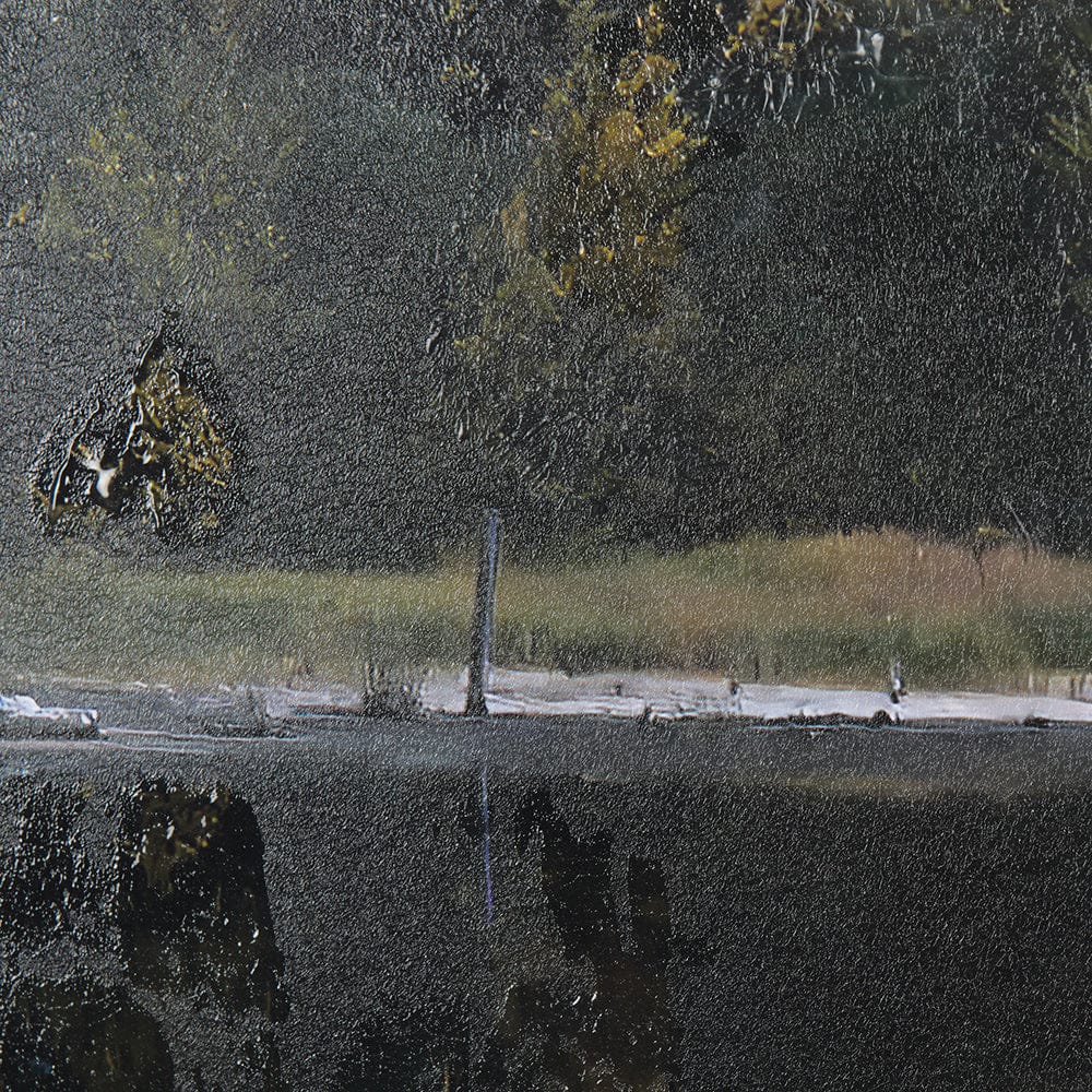 Mercana - Water's Reflection-L by Chad Mackay a Hand Embellished Textured Framed Art Print Matted under Glass - 14884 view 6