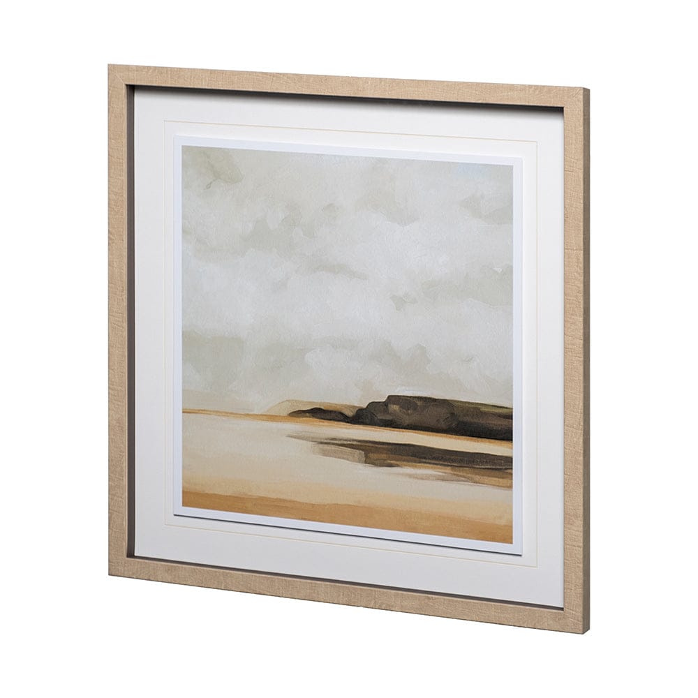 Mercana - Wattwanderung I by Emma Scarvey a Framed Art Print Matted under Glass - 12558 view 2