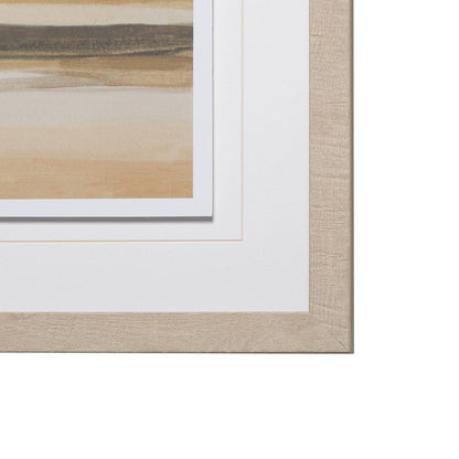 Mercana - Wattwanderung I by Emma Scarvey a Framed Art Print Matted under Glass - 12558 view 3