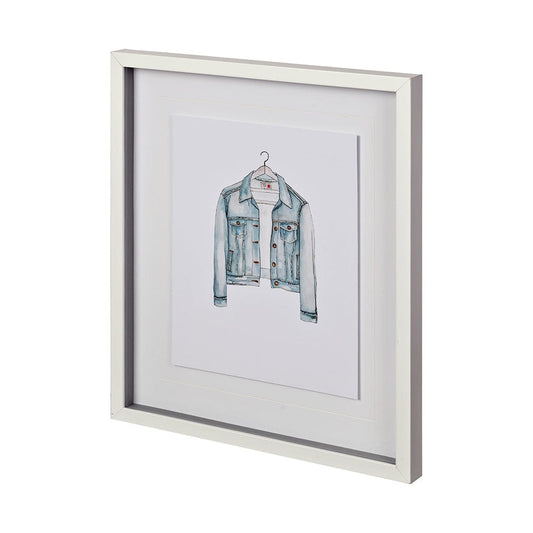 Mercana - Wearables by THE Studio a Hand Embellished Textured Framed Art Print Matted under Glass - 12350 view 1
