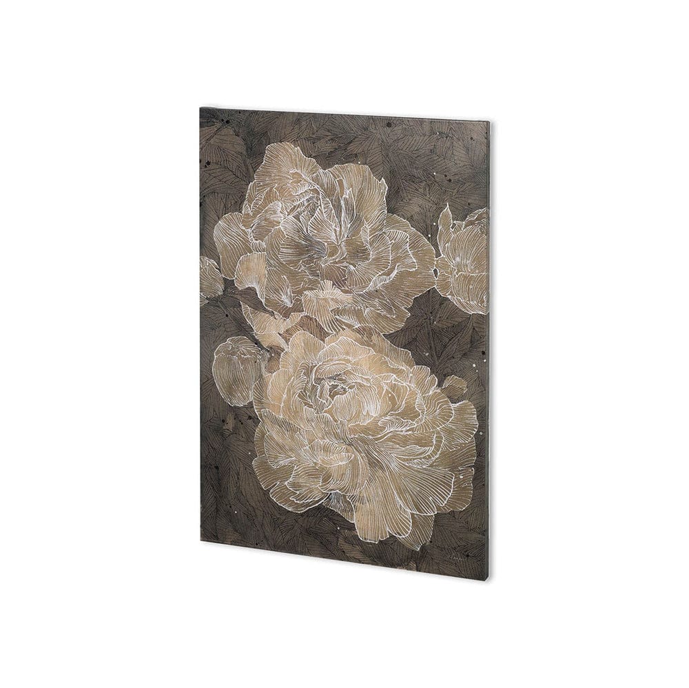Mercana - Weaved Peony I by Mercana Studio a Hand Embellished Textured Canvas - 100896-S view 1