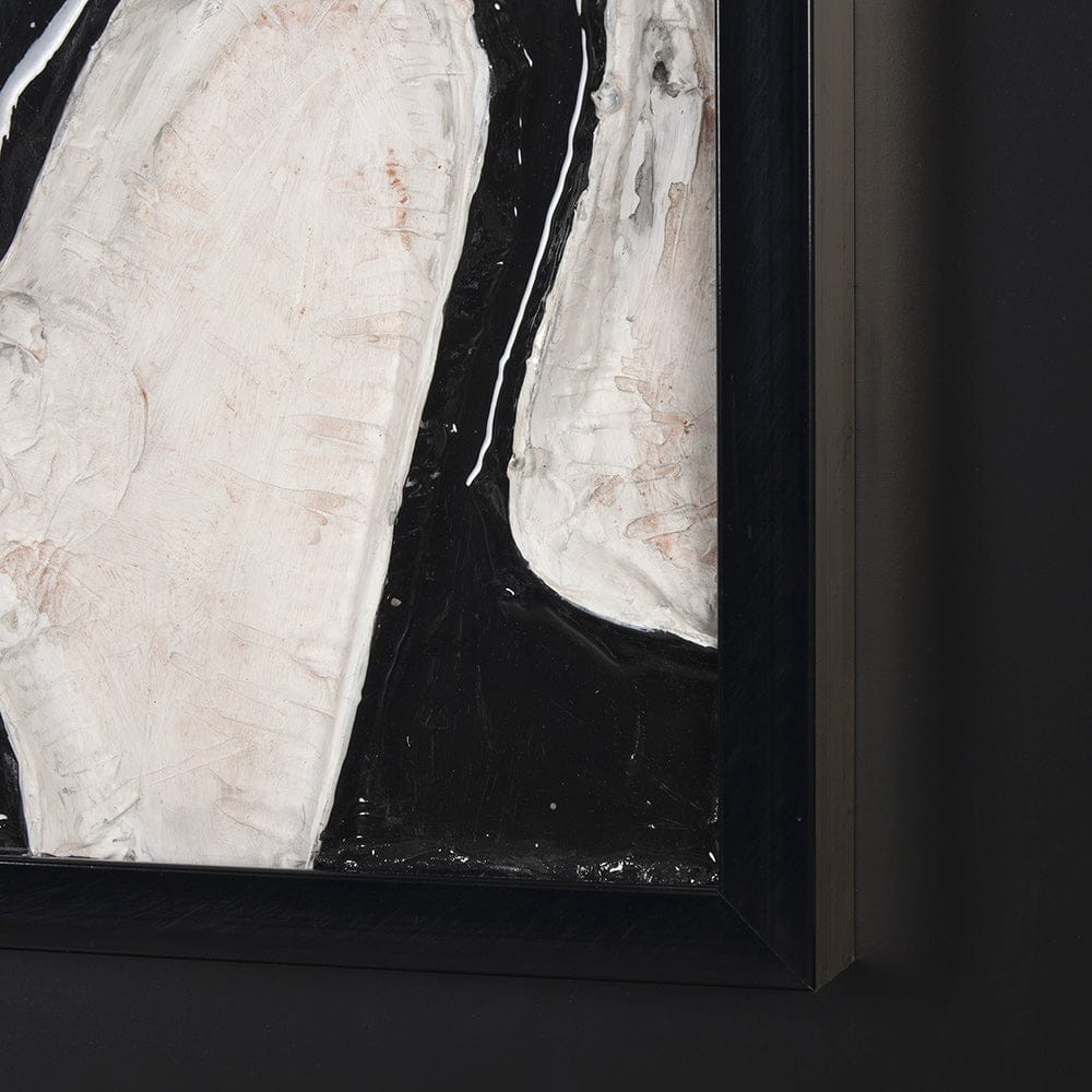 Mercana - Webs of Ink by Studio M a handmade Original Framed Artwork under Glass - 15699 view 6