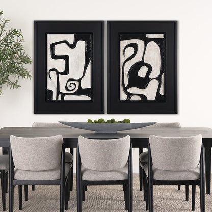 Mercana - Webs of Ink by Studio M a handmade Original Framed Artwork under Glass - 15699 view 8