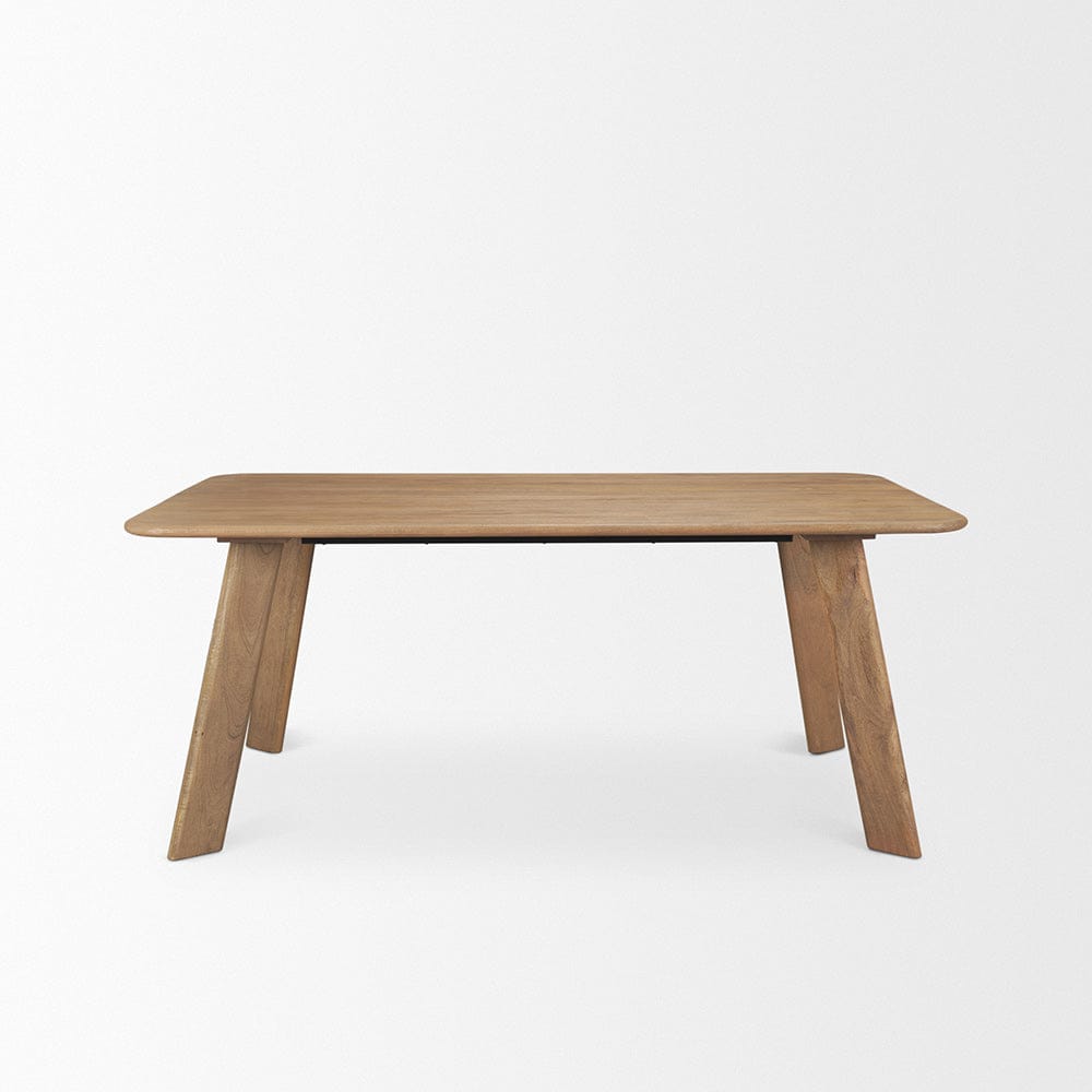 Mercana - Welborn 72" Light Brown Wood Rectangular Dining Table - 71055-AB view 2