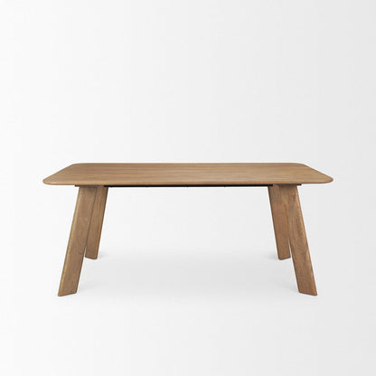 Mercana - Welborn 72" Light Brown Wood Rectangular Dining Table - 71055-AB view 2