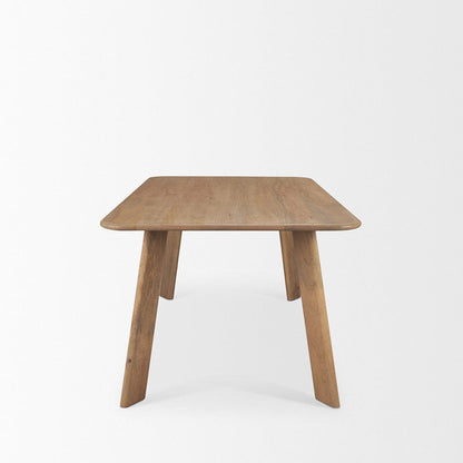 Mercana - Welborn 72" Light Brown Wood Rectangular Dining Table - 71055-AB view 3