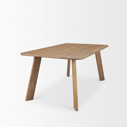 Mercana - Welborn 72" Light Brown Wood Rectangular Dining Table - 71055-AB view 4