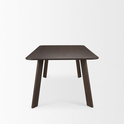 Mercana - Welborn 84" Dark Brown Wood Rectangular Dining Table - 71041-AB view 3