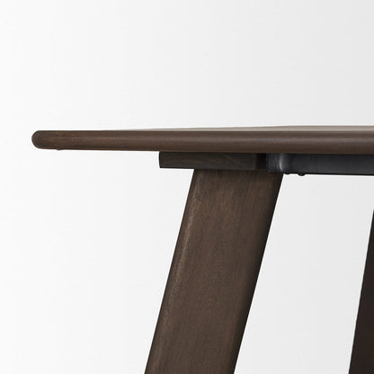 Mercana - Welborn 84" Dark Brown Wood Rectangular Dining Table - 71041-AB view 7
